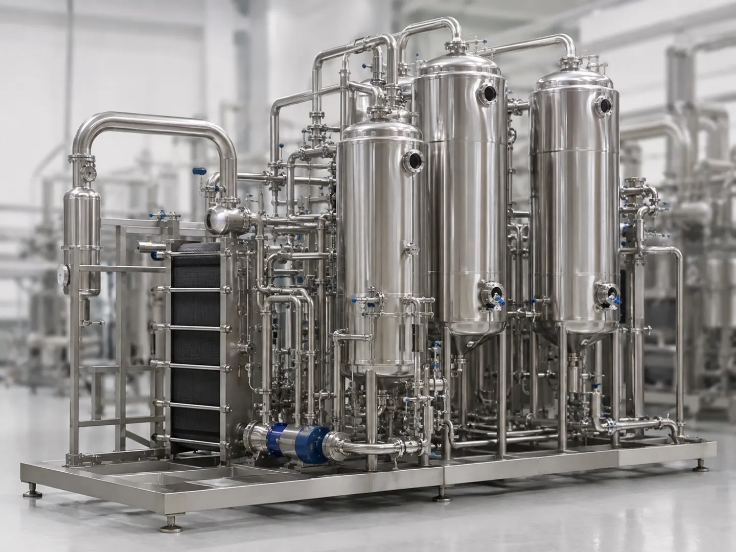 VaporLoop Multi-Effect Evaporator - tampilan utama